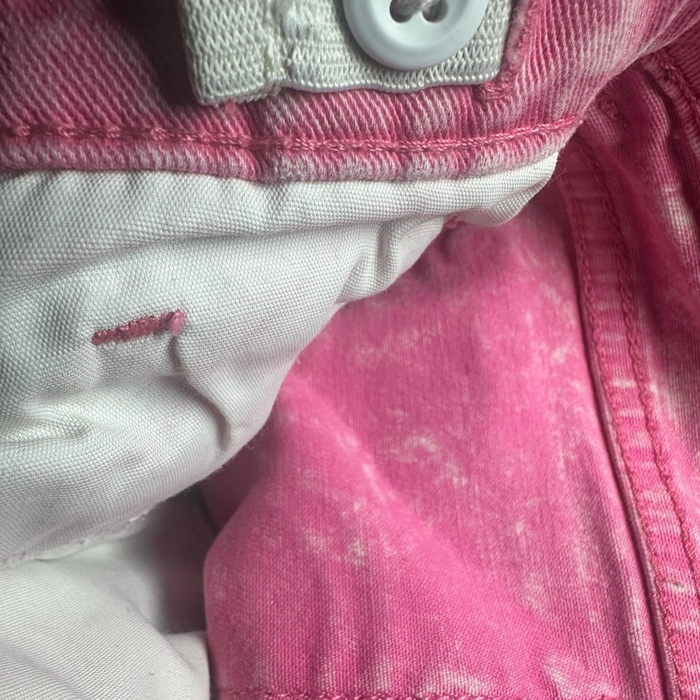 Levi's 711 Skinny Kids Pink wash Stone washed Stretch Jeans Girls Size 14 - Picture 4 of 7